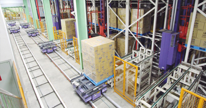 ASRS Vehicle System  | Daifuku